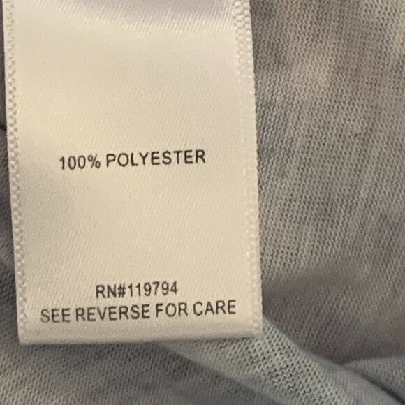 One World Sleeveless Asymmetric Hem Tank Top Blouse Sz L 4E - Picture 8 of 8